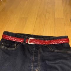 J*J様 AMBOISE PARIS アンボワーズメッシュベルト レッド フランのサムネイル