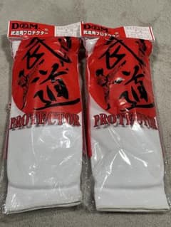D&M 武道用プロテクター #647 すね Lサイズ 2個セットのサムネイル