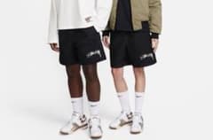 NIKE x stussy ナイロンショーツ XL - メルカリ