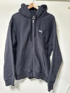 Stussy フルジップ パーカー ブラック ステューシー Lサイズのサムネイル