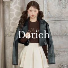新品 Darich ダーリッチ ドロップショートライダースジャケット - メルカリ