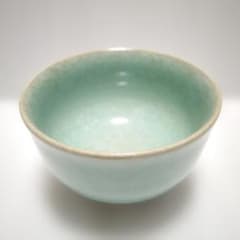 鍋島青磁抹茶茶碗 小笠原長春 - メルカリ