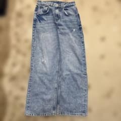 ZARA ストレートデニム ブルー EUR36のサムネイル