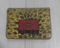 CREAM SODA クリームソーダ ヒョウ柄 二つ折りパスケース 年代モノ