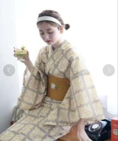 アデリアレトロ 花ざかり 浴衣 帯セット アデリアレトロ 花ざかり 浴衣 帯セット - メルカリ