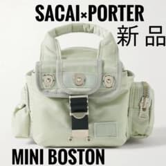 SACAI×PORTER ポーター sacai ハンドバッグ ミニボストン - メルカリ