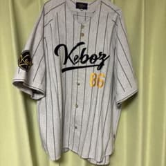 Keboz ストライプ 半袖シャツ XL - メルカリ