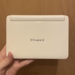 電子辞書　 EX-word XD-SX4800 ホワイト/ブルーのサムネイル