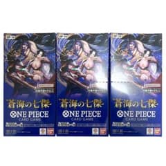 ワンピースカード 蒼海の七傑 3BOX テープカット - メルカリ