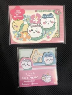 ちいかわ 人魚の島のひみつ TACK MEMO ミニレターセット