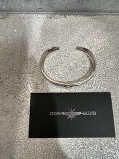 GODSUNS イーグルフェイスバングル 6mm K18 SV950 Mサイズ - メルカリ