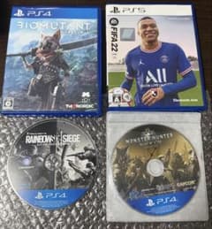 PS4 PS5 ソフト 4本セット まとめ売り - メルカリ