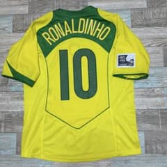 ブラジル代表 2005コンフェデ杯 ロナウジーニョ ユニフォーム - メルカリ