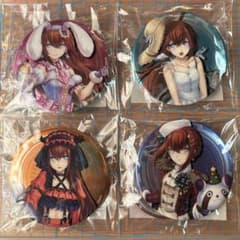 STEINS;GATE 缶バッジ　レア　牧瀬紅莉栖　huke STEINS;GATE 缶バッジ レア 牧瀬紅莉栖 huke シュタインズゲート くじ