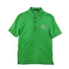 【joy様専用】バーバリーブラックレーベル BURBERRY ポロシャツ緑 Mのサムネイル