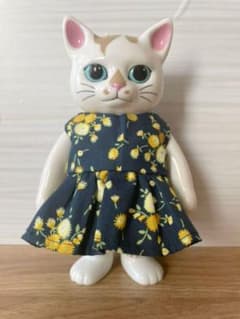 こはるちゃんのお洋服　　濃紺小花柄のサムネイル