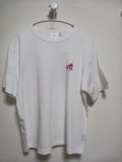美品GU♪ 白 TシャツＬ 綿100％アイスクリームプリントのサムネイル