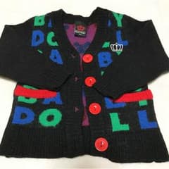 BABYDOLL ニットカーディガン 100cmのサムネイル