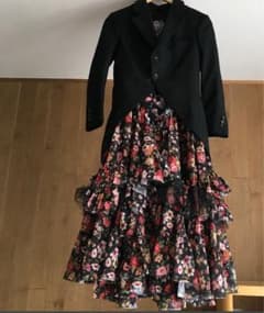 極美品AD2018 COMME des GARCONS フローラル ドレスコート - メルカリ
