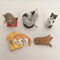 猫フィギュアまとめ 5個のサムネイル