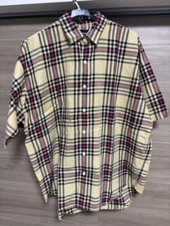 BEAMS チェック柄 半袖シャツのサムネイル
