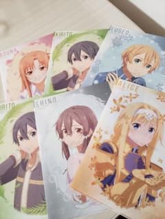 ソードアート・オンラインクリアファイルのサムネイル
