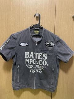 BATES ショートスリーブジャケット S グレー　半袖のサムネイル