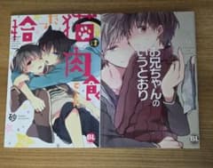 砂 漫画2冊セット 拾った猫は肉食でした お兄ちゃんのいうとおりのサムネイル