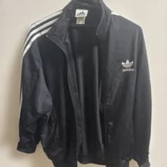 adidas ブラック ジャージ Mサイズのサムネイル