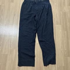 ノーティカ　ワイド　２タック　ボトムス　スラックス　古着　ブラックのサムネイル