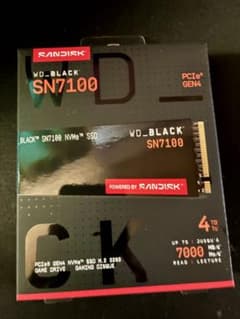 WD_BLACK SN7100 4TB SSDのサムネイル
