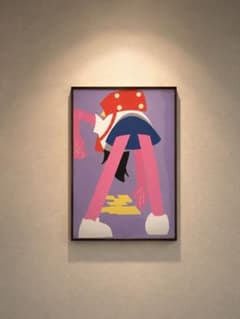 ポスター　額縁込みのサムネイル