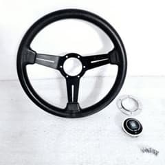 NARDI ナルディ 33φ BC224 レッドステッチ ステアリング ハンドル