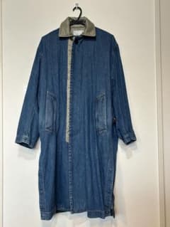sacai 23-02998M ドッキングデニム ミリタリーコート - メルカリ