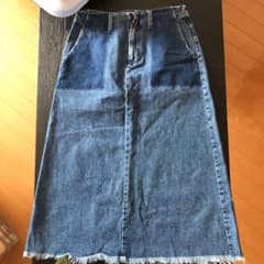 お値引きしました^ ^デニムロングスカートのサムネイル