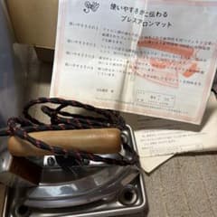 小林アイロン 本体 レトロ プレスアイロン - メルカリ
