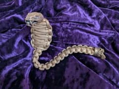スネークヘッド パラコードブレスレット　キングコブラのサムネイル