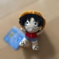 ONE PIECE 一番くじ ルフィ マスコット ボールチェーン - メルカリ