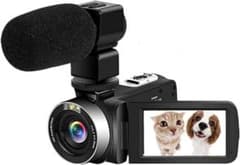 ビデオカメラ4K18倍デジタルズーム✨外付けマイクWIFI機能✨のサムネイル