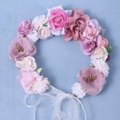 花冠　ピンクのサムネイル