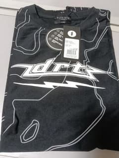 キープキャスト限定　エレクトリック × DRT ドライ長袖Ｔシャツ　ブラック キープキャスト限定 エレクトリック × DRT ドライ長袖Tシャツ