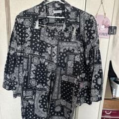 RODEO CROWNS バンダナ柄シャツ Lサイズのサムネイル