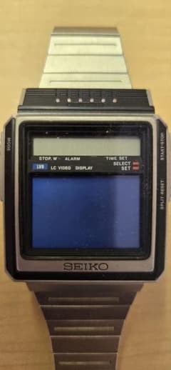 激レア】SEIKO 液晶テレビ付き腕時計T001-5000 ヴィンテージ品 - メルカリ