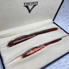 世界500本限定✨VISCONTI 万年筆とボールペン セット you&me刻印