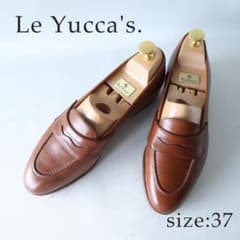 美品 レユッカス ローファー 37 23.5〜24cm 茶 イタリア製 - メルカリ