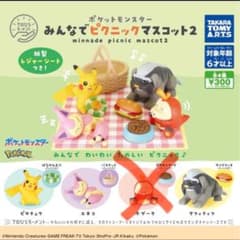 [3체 세트] 포켓몬 모두 피크닉 마스코트 2와 기타 포켓몬