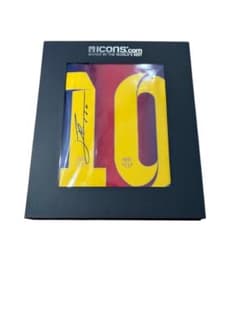 【ICONS認証】メッシ直筆サイン FCバルセロナ10番ユニフォームのサムネイル