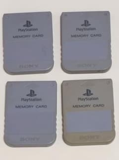 PS1メモリーカード 4個 ソニー純正 動作確認済 プレイステーションのサムネイル