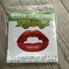 K Garage アコースティックギター弦 6弦 エクストラライトゲージのサムネイル