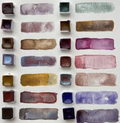 自作 水彩絵具14色セットのサムネイル